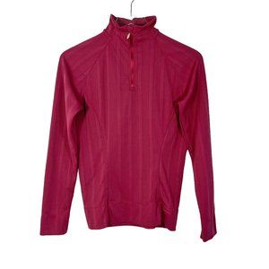 Merrell | Burgundy Opti-Wick Quarter Zip Sweater